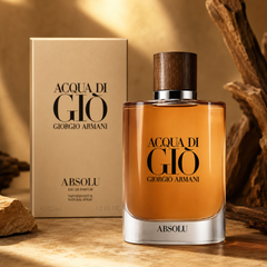Giorgio Armani Acqua di Giò Absolu EDP 4.2 oz / 125ml Men’s Spray – Rare Discontinued