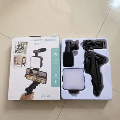 Smartphone and Camera Vlogging Studio Kits