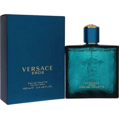 Versace Eros Eau de Toilette Spray for Men 3.4 oz / 100ml New Sealed