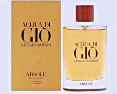 Giorgio Armani Acqua Di Giò Absolu EDP Spray for Men 6.7 oz / 200ml New Sealed