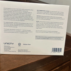 Unicity Balance Natural Mixed Berry Fiber Drink Mix – 30 Stick Packs