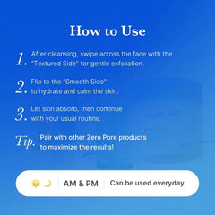 Medicube Zero Pore Pad 2.0 AHA BHA Dual-Textured Toner Pads – 70ct