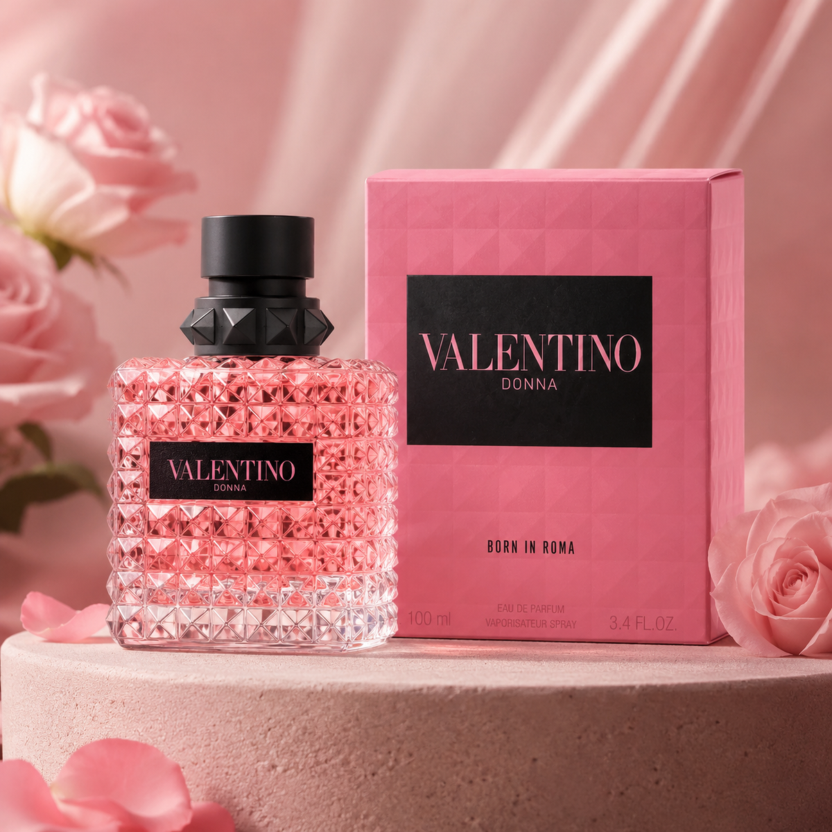 Valentino Donna Born In Roma Eau de Parfum Spray for Women 100ml / 3.4 fl oz New