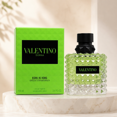 Valentino Donna Born In Roma Green Stravaganza Eau de Parfum for Women 3.4 oz / 100ml New