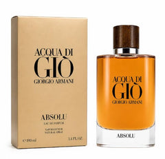 Giorgio Armani Acqua di Giò Absolu EDP 4.2 oz / 125ml Men’s Spray – Rare Discontinued