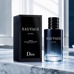 Dior Sauvage Eau Forte Alcohol-Free Parfum Spray for Men 3.4 oz / 100ml New Sealed