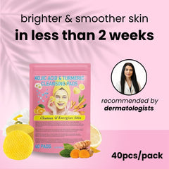 Turmeric and Kojic Acid 40 Pads