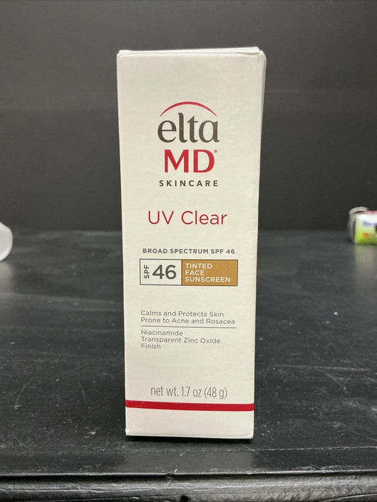 EltaMD UV Clear Tinted Facial Sunscreen SPF 46 1.7 oz – EXP 03/2028