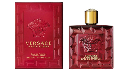Versace Eros Flame Eau de Parfum Spray for Men 3.4 oz / 100ml ڈبہ بند نیا