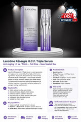 Lancôme Rénergie H.C.F. Triple Serum Anti-Aging 1.7 oz / 50ml