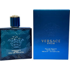 Versace Eros Eau de Toilette Spray for Men 3.4 oz / 100ml New Sealed
